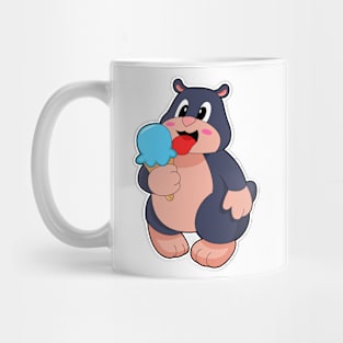 Mole Waffle ice cream Mug